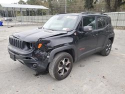 Jeep salvage cars for sale: 2020 Jeep Renegade Trailhawk