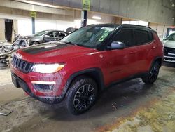 Salvage cars for sale from Copart Indianapolis, IN: 2019 Jeep Compass Trailhawk