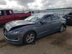 Salvage cars for sale at Houston, TX auction: 2021 Hyundai Sonata SE