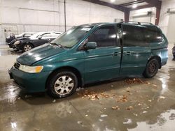 Salvage cars for sale at Avon, MN auction: 2002 Honda Odyssey EXL