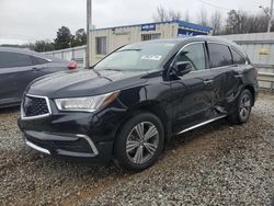 Salvage cars for sale at Memphis, TN auction: 2019 Acura MDX