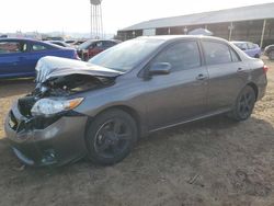 Salvage cars for sale from Copart Phoenix, AZ: 2012 Toyota Corolla Base