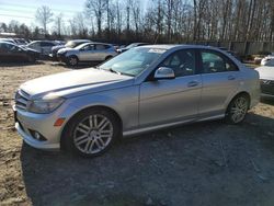 Mercedes-Benz C300 salvage cars for sale: 2008 Mercedes-Benz C300