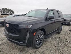 Salvage cars for sale at Loganville, GA auction: 2022 Cadillac Escalade Sport