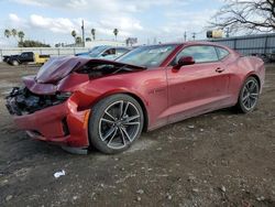 Salvage cars for sale at Mercedes, TX auction: 2021 Chevrolet Camaro LS