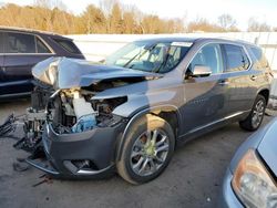 Salvage cars for sale from Copart Assonet, MA: 2018 Chevrolet Traverse Premier