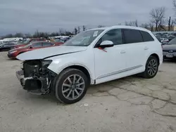 Audi Q7 salvage cars for sale: 2017 Audi Q7 Premium Plus