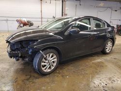 Salvage cars for sale from Copart Wheeling, IL: 2012 Mazda 3 I