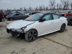 Salvage cars for sale from Copart Bridgeton, MO: 2021 Nissan Sentra SR