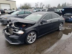 Salvage cars for sale from Copart Woodburn, OR: 2019 Mercedes-Benz CLA 250 4matic