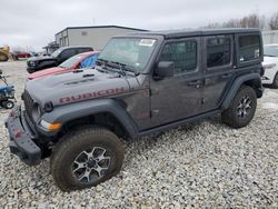 Salvage cars for sale at Wayland, MI auction: 2020 Jeep Wrangler Unlimited Rubicon