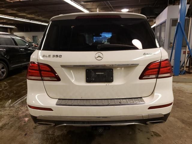 2016 Mercedes-Benz GLE 350 4matic