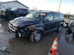 Salvage cars for sale at Pekin, IL auction: 2016 Dodge Journey SE