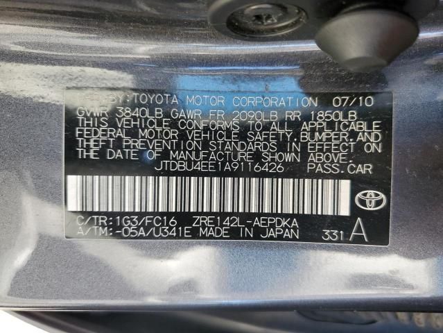 2010 Toyota Corolla Base