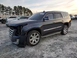 Salvage cars for sale from Copart Montgomery, AL: 2017 Cadillac Escalade Luxury