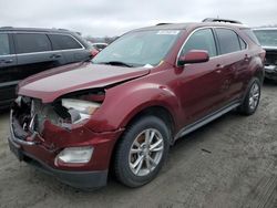 Salvage cars for sale from Copart Cahokia Heights, IL: 2017 Chevrolet Equinox LT