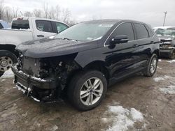 Salvage cars for sale at Leroy, NY auction: 2017 Ford Edge SEL