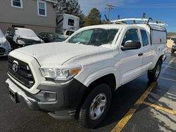 Salvage trucks for sale at North Billerica, MA auction: 2016 Toyota Tacoma Access Cab