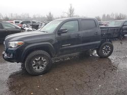 Toyota Tacoma salvage cars for sale: 2019 Toyota Tacoma Double Cab