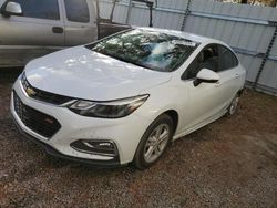 Vehiculos salvage en venta de Copart Harleyville, SC: 2017 Chevrolet Cruze LT