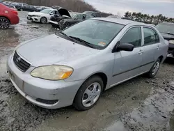 Salvage cars for sale at Windsor, NJ auction: 2005 Toyota Corolla CE