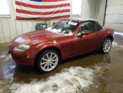 Salvage cars for sale from Copart Lyman, ME: 2006 Mazda MX-5 Miata