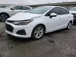 Salvage cars for sale at Louisville, KY auction: 2019 Chevrolet Cruze LT