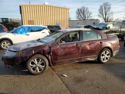 Salvage cars for sale at Moraine, OH auction: 2012 Ford Fusion SE