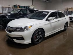 Honda salvage cars for sale: 2017 Honda Accord Sport