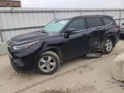 Salvage cars for sale from Copart Kansas City, KS: 2021 Toyota Highlander L