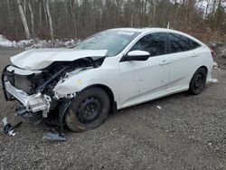Salvage cars for sale from Copart Bowmanville, ON: 2019 Honda Civic EX