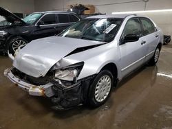 Honda Accord DX salvage cars for sale: 2004 Honda Accord DX