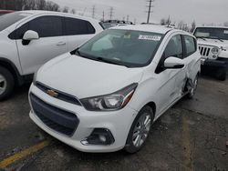 Salvage cars for sale at Woodhaven, MI auction: 2016 Chevrolet Spark 1LT