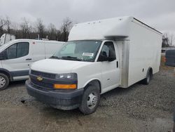 Salvage trucks for sale at West Mifflin, PA auction: 2020 Chevrolet Express G3500