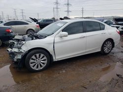 Honda Accord EXL salvage cars for sale: 2013 Honda Accord EXL