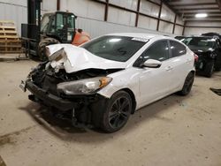 Salvage cars for sale at Lansing, MI auction: 2014 KIA Forte EX