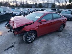 Salvage cars for sale at North Billerica, MA auction: 2020 Hyundai Elantra SEL