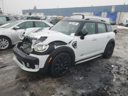 Salvage cars for sale from Copart Woodhaven, MI: 2020 Mini Cooper S Countryman ALL4