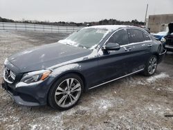Salvage cars for sale from Copart Fredericksburg, VA: 2016 Mercedes-Benz C300