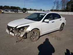 Vehiculos salvage en venta de Copart Dunn, NC: 2012 Honda Accord EXL