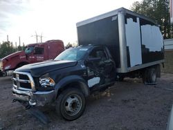 Salvage trucks for sale at Charles City, VA auction: 2016 Dodge RAM 5500