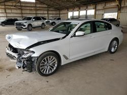 BMW 5 Series salvage cars for sale: 2022 BMW 530 XI