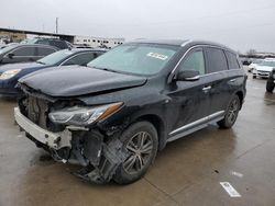 Infiniti QX60 Luxe salvage cars for sale: 2019 Infiniti QX60 Luxe