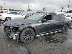 Salvage cars for sale at Colton, CA auction: 2019 Audi A8 L