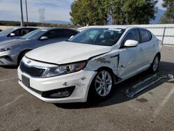 Salvage cars for sale from Copart Rancho Cucamonga, CA: 2013 KIA Optima EX