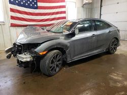 Honda salvage cars for sale: 2018 Honda Civic Sport