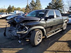 Dodge 1500 salvage cars for sale: 2017 Dodge RAM 1500 Rebel