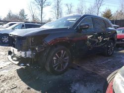 Salvage cars for sale at Waldorf, MD auction: 2023 Infiniti QX60 Luxe