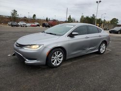 Salvage cars for sale at auction: 2015 Chrysler 200 Limited