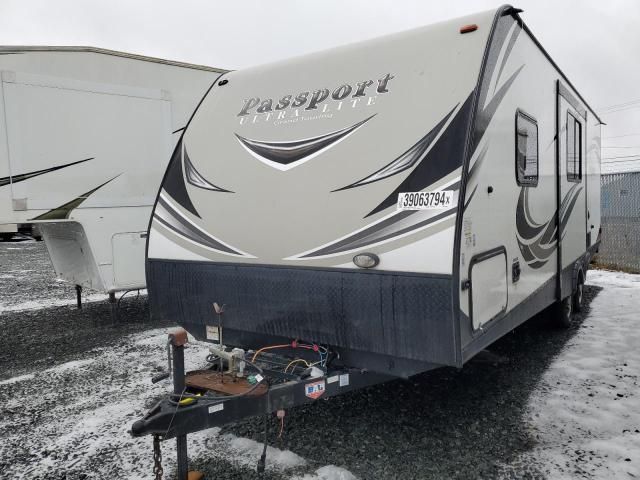 2018 Passport Travel Trailer